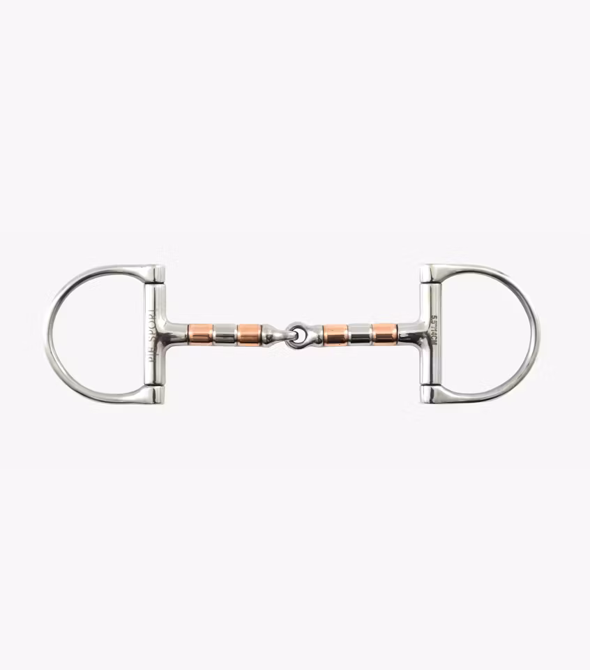 Premier Equine D-ring Bitt med Ruller