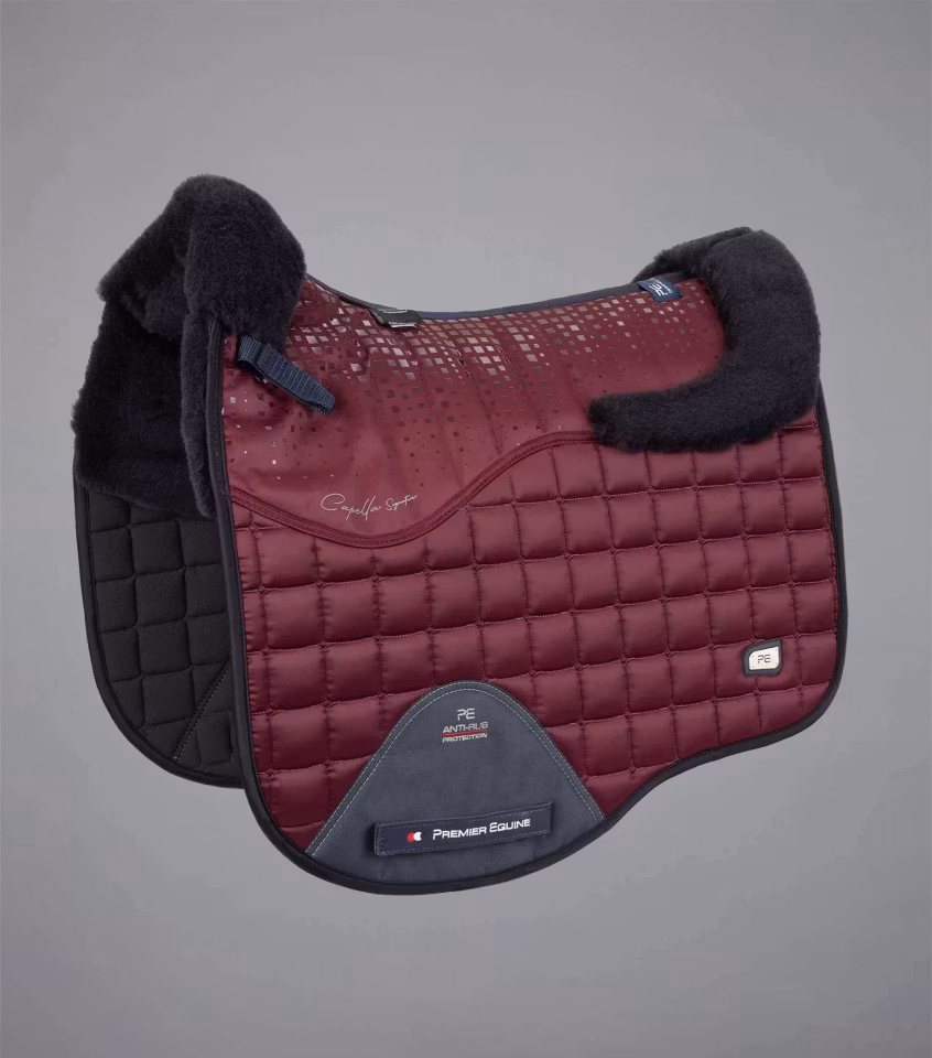 Premier Equine Merinoull Satin Gelgrip Shabrack - Dressur