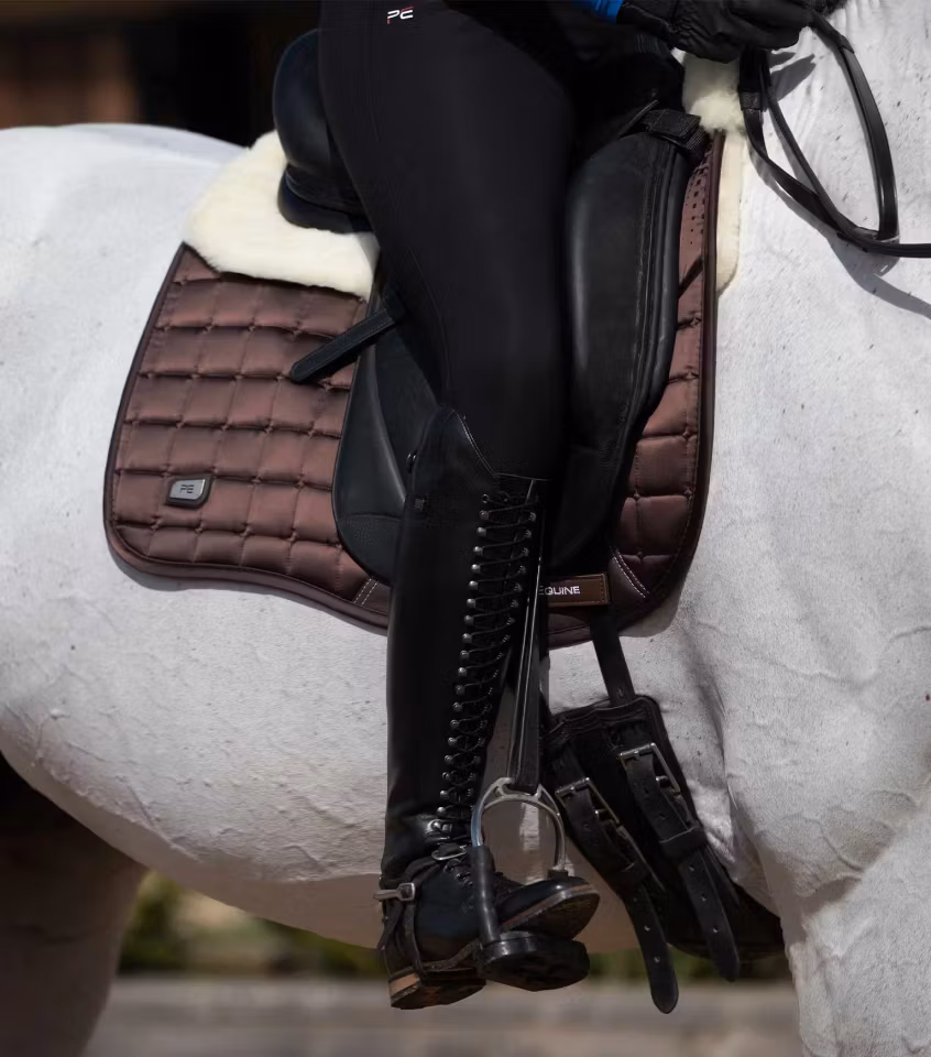 Premier Equine Merinoull Satin Gelgrip Shabrack - Dressur