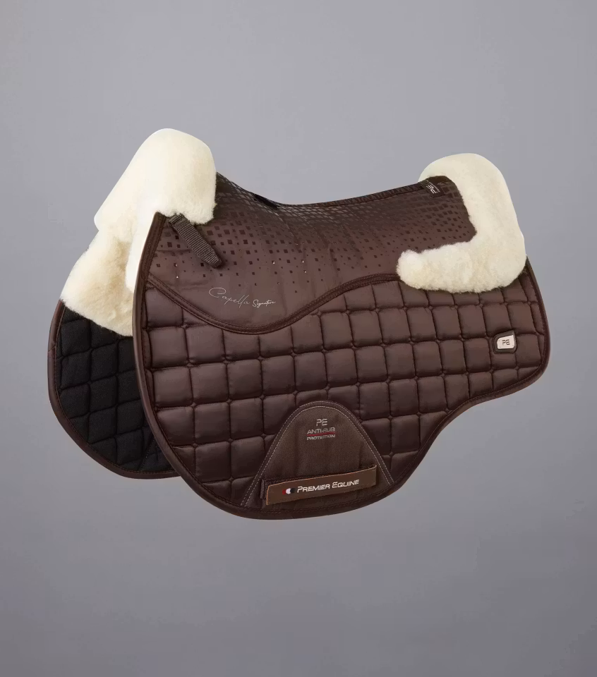 Premier Equine Merinoull Satin Gelgrip Shabrack - Sprang