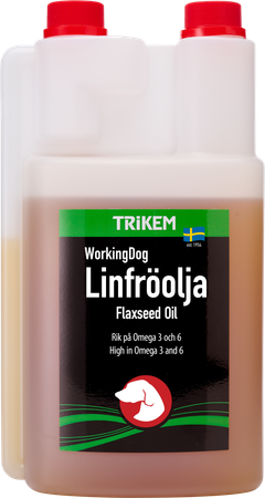 Trikem Linfrøolje - Til Hund