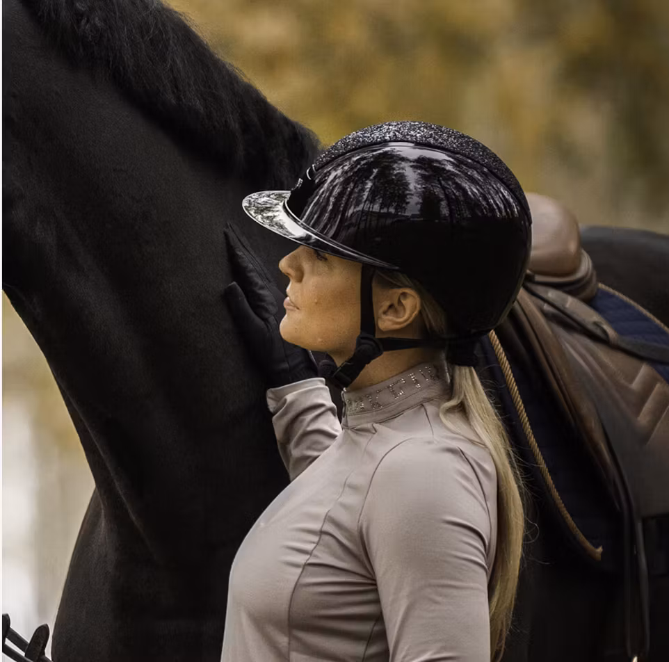 HS Ridehjelm MIPS "Vision" - Glitter