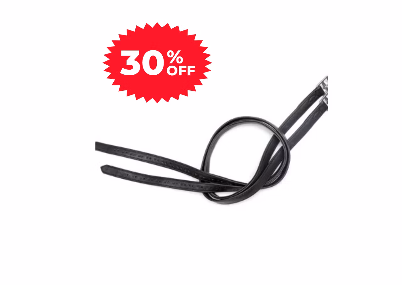 Heimer Stigbøylereimer - 128cm / Brun