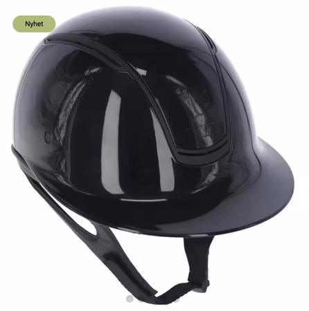 Covalliero Ridehjelm - Black Lacquer