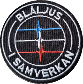 Blåljus i Samverkan Patch Kardborre
