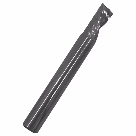 1-skjær pinnefres - Down-cut - 6mm