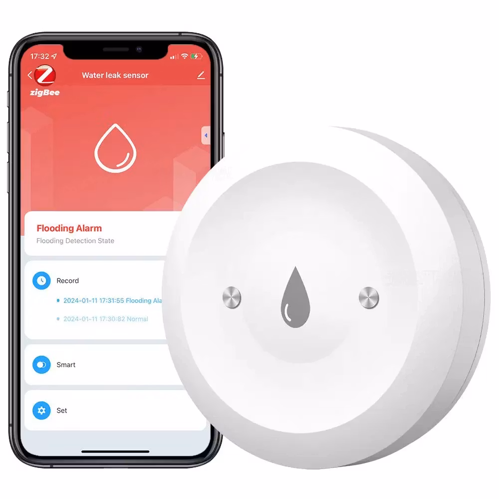 Vesivuotohälytin Smart Zigbee 3.0