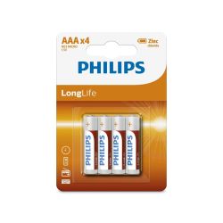 Philips Longlife AAA (4-pakkaus)