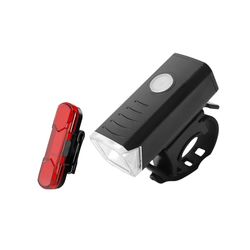 Polkupyörän LED-valot eteen/taakse, USB