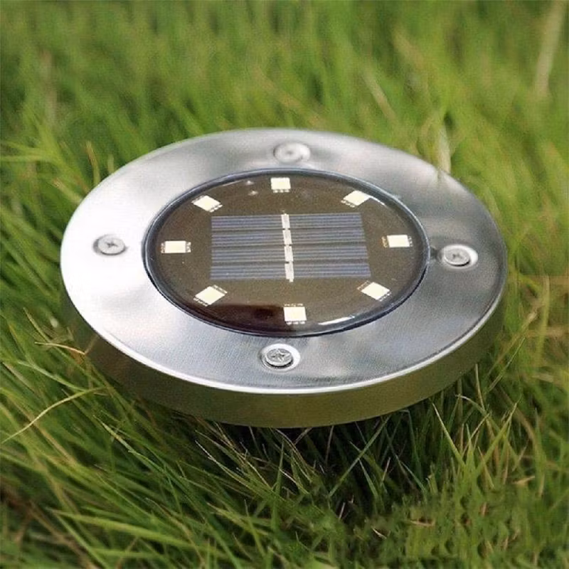 LED-spottivalot aurinkokennolla puutarhaan (4 kpl)