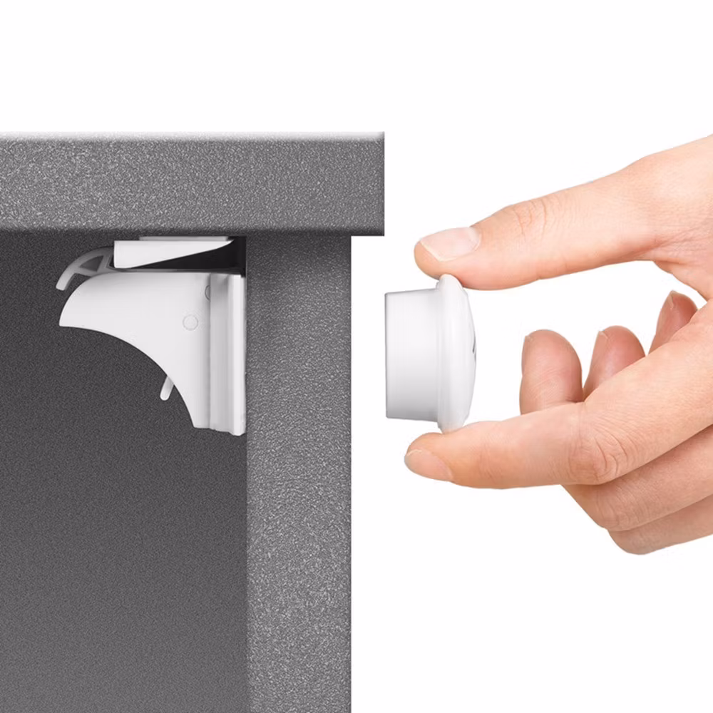 Näkymätön magneettinen lapsilukko 4-pakkaus