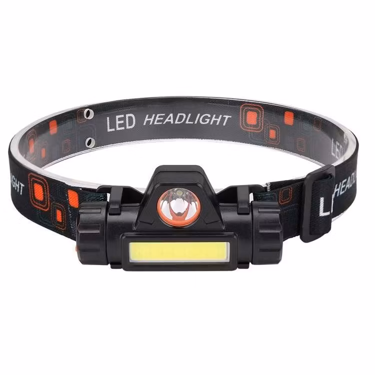 Otsalamppu LED Duo - Ladattava