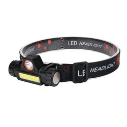 Otsalamppu LED Duo - Ladattava