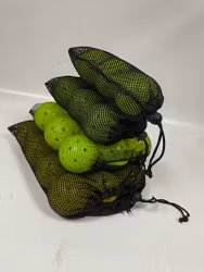 Pickleboll 3 pack i nät