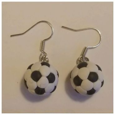Örhängen - fotbollar