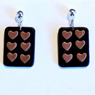 Örhängen - plåt med pepparkakor