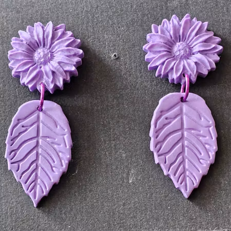 Örhängen - blomma och blad