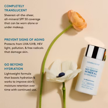 Colorescience No-Show Mineral Sunscreen SPF50