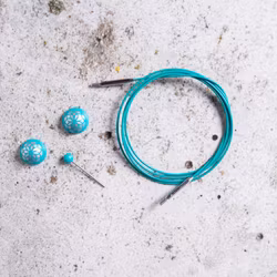 KnitPro Mindful kabel - Swivel 80 cm rundsticka