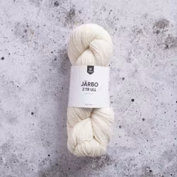 Svensk ull 2 tr - 74102 natural white