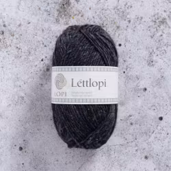 Lettlopi - 0005 black heather