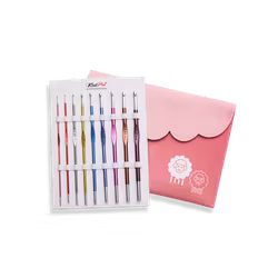 KnitPro Zing virknålar - set 9 st