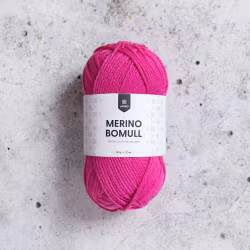 Merino Bomull - 34011 raspberry rose