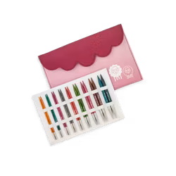 KnitPro Dreamz ändstickor normal - Deluxe set 9 st, 13 cm