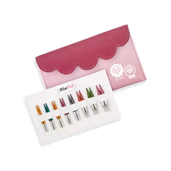 KnitPro Dreamz ändstickor mini - Deluxe set 8 st, 5 cm