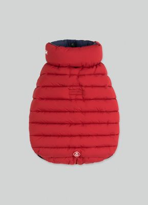 Hugo & Hudson Navy and Berry vendbar boble jakke str. XS30