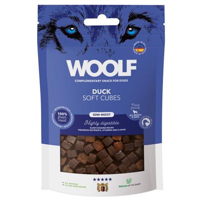 Woolf Soft Cubes Duck 100G