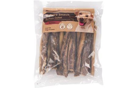 Hundesnack Natur Bøffel Struper tøket 150gr