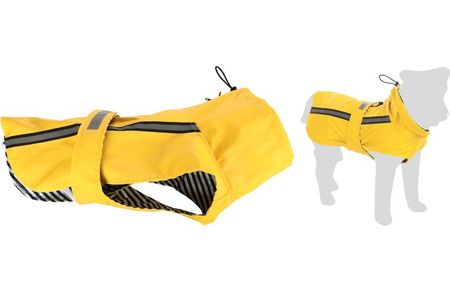 Regndekken til hund Ciro gul 55cm
