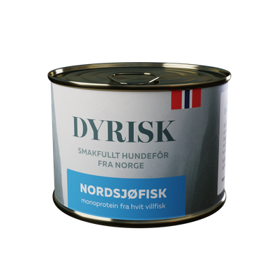 Dyrisk Nordsjøfisk 185 G fullfôr til hund