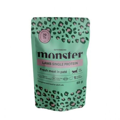 Monster Cat pouches multipack Meat Lover 8x85 g