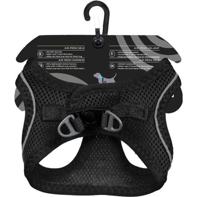 Hundesele Air-Mesh Svart (små hunder)