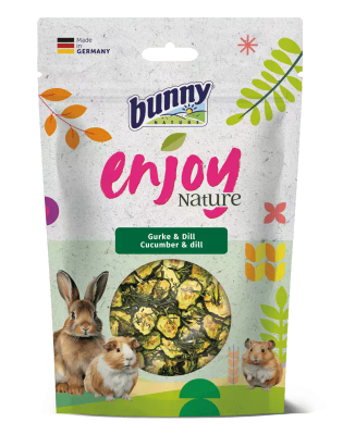 BunnyNature EnjoyNature agurk og dill 40g