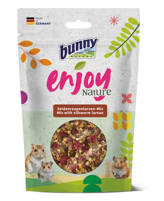 BunnyNature EnjoyNature med Silkeorm larver 40g