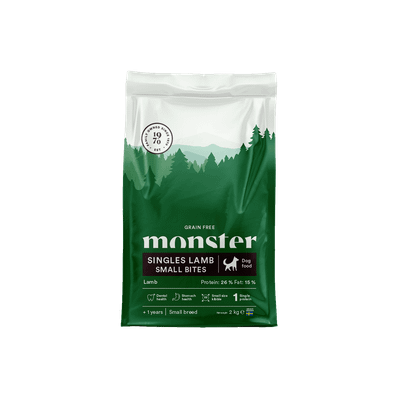 Monster Dog GF Singles Lamb Small Bites 12 kg