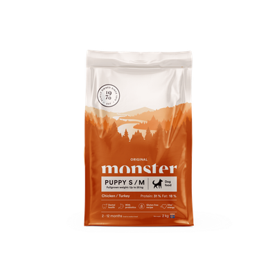 Monster Dog Orig. Puppy S/M 2 kg
