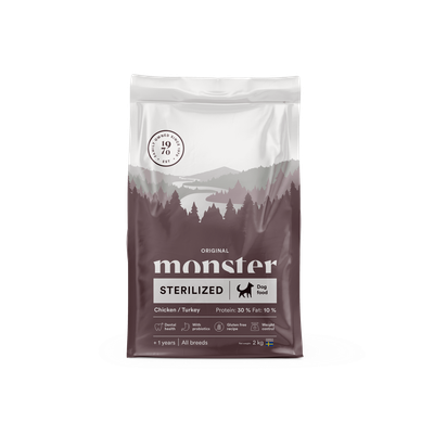 Monster Dog Orig. Sterilized 2 kg