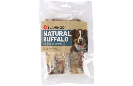 NATURE SNACK BUFFALO RIB NATURE 2PCS 12CM 120gr