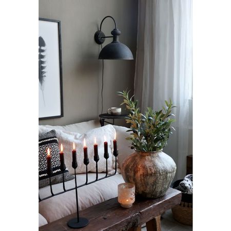 Fabrikslampa för vägg
