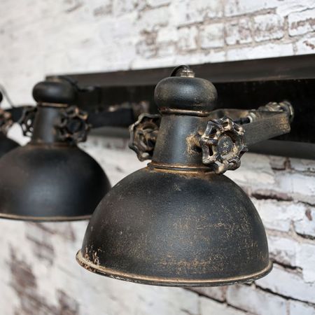 Fabrikslampa m. 3 plats