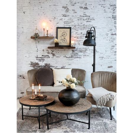 Fabriks golvlampa