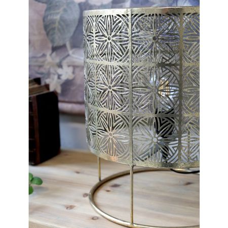 Lampa med mönster