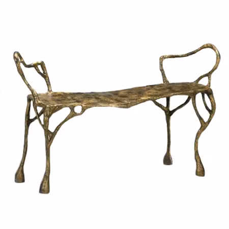 Twig Bench Gold