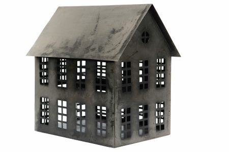 Hus Metall Old Grey