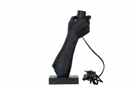 Lampa Hand Svart Poly