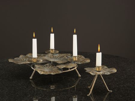 Ljusstake Blad G.Brun 4